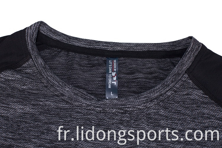 Vente de fitness Hot Sale Men Men de travail de yoga personnalisé Vêtements Fabrics confortables Sports Wears Men Fitness Vêtements